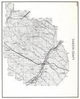 Dawson County, Glendive, Allard, Hodges, Hoyt, Marsh, Lindsay, Rimroad, Mink, Paxton, Bloomfield, Montana State Atlas 1950c